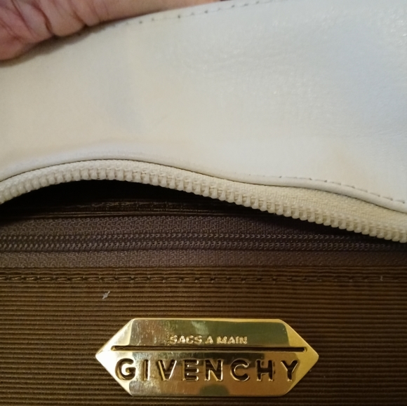 🌟 FINAL!! 🌟 Vtg Givenchy Satchel. Pebbled Leather. SEE DESCRIPTION! HP!! - Picture 11 of 11